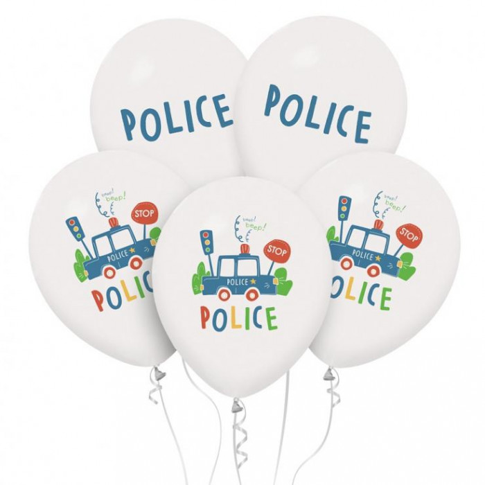 Balons Police 12" GZ-POL5