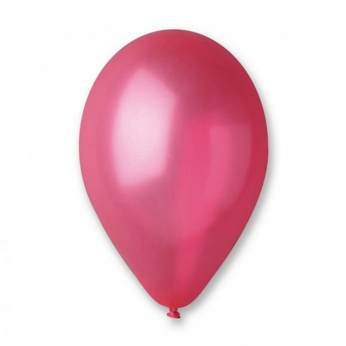 Balons Sarkans Mettalic 12"