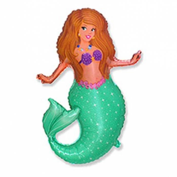 Balons forma Mermaid,60cm