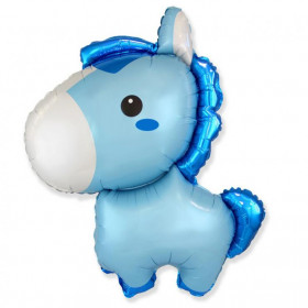 Balons forma Horse blue,61cm 901857AB