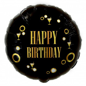 Balons forma H.Birthday