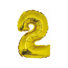 Balons cipars "2",35 cm