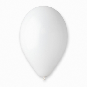 Balons Balts 12"