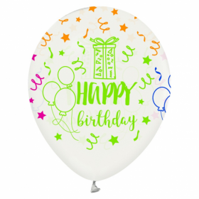 Balons H.Birthday 12"