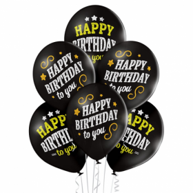 Balons H.Birthday 12"