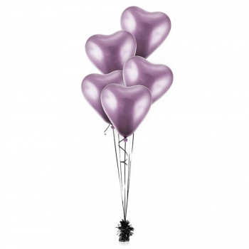 Balons sirds forma Rose