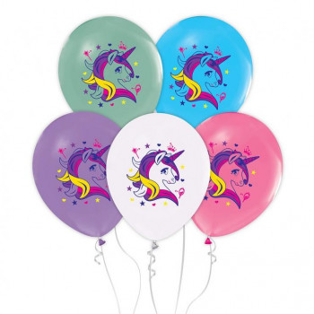 Balons Unicorn 12" GZ-JED5
