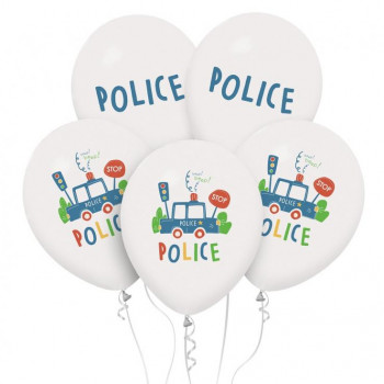Balons Police 12" GZ-POL5