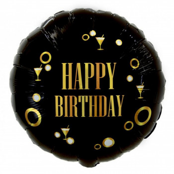 Balons forma H.Birthday