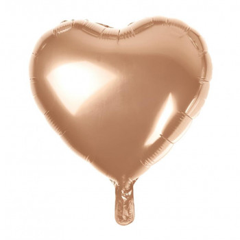 Balons forma Heart, 18" Bronze HS-S18RZ