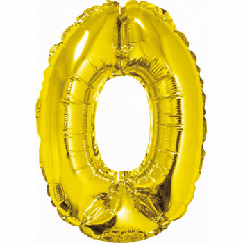 Balons cipars "0",35 cm