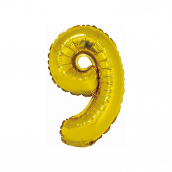 Balons cipars "9",35 cm