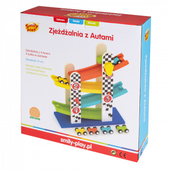 Koka trase ar slaidiem
