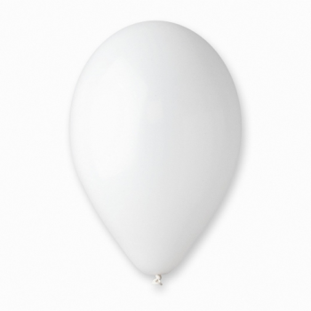 Balons Balts 12"